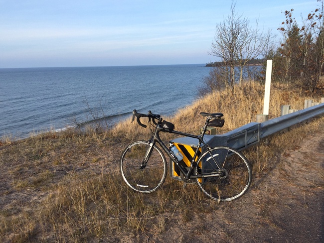A balmy December day near the third snowiest place in the United States