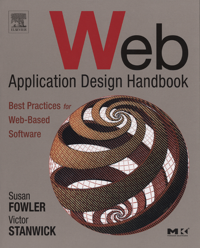 Cover image - Web Application Design Handbook [Book]