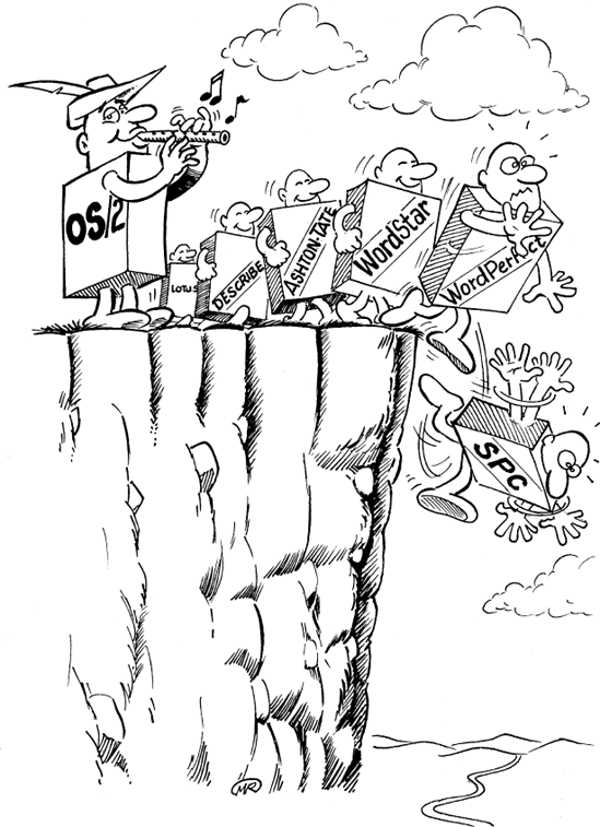 THE IDIOT PIPER:OS/2 and IBM