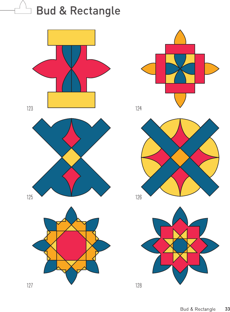 The Patterns (6/40) - 1,001 Symmetrical Patterns [Book]