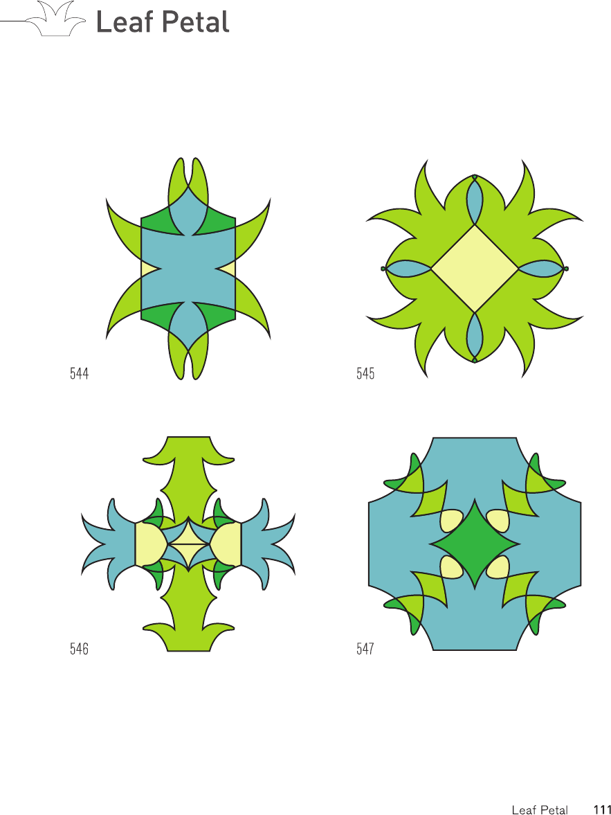 The Patterns (21/40) - 1,001 Symmetrical Patterns [Book]