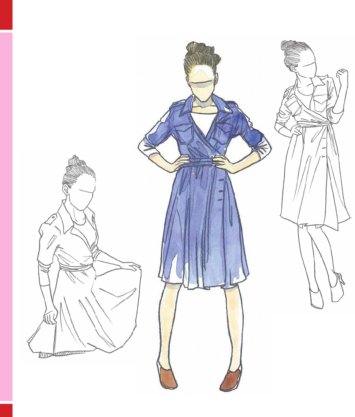 denim dress illustration Check out! This set is a TOP SELLER! Sold out 5 times and we are bringing it back one last time! Preorder yours now, as they always sell out on preorder