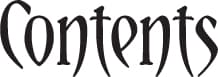 Contents