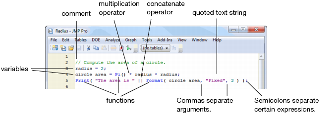 JSL Building Blocks - JMP 10 Scripting Guide [Book]