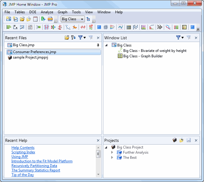 Manage JMP Files and Open Windows - Using JMP 11 [Book]