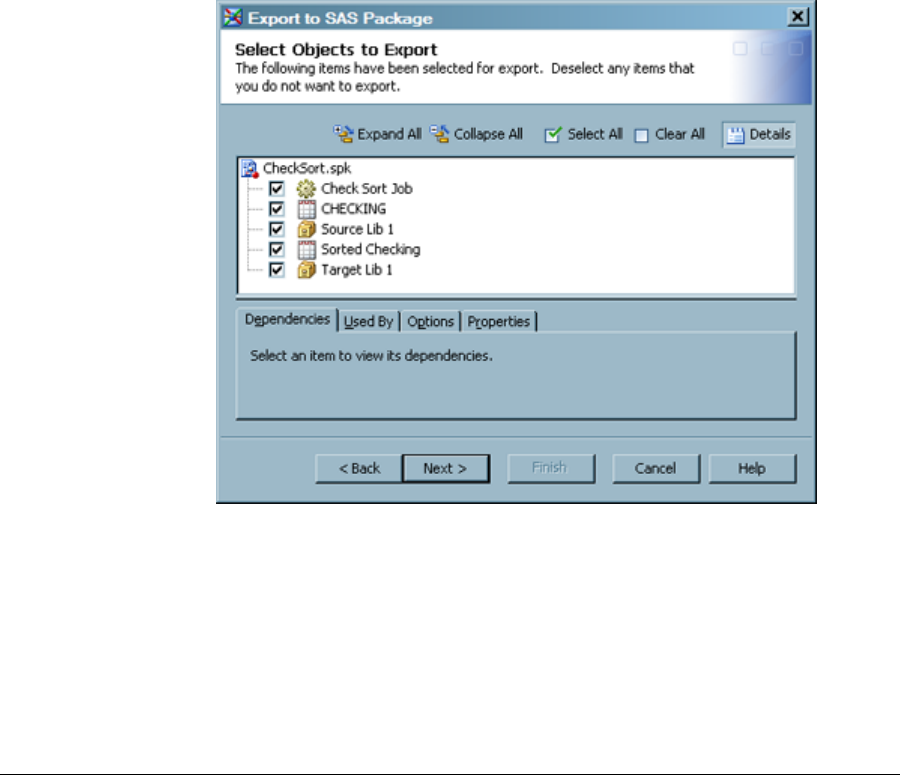 Importing SAS Package Metadata - SAS Data Integration Studio 4.9 [Book]