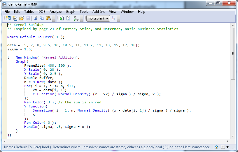 The Script Editor