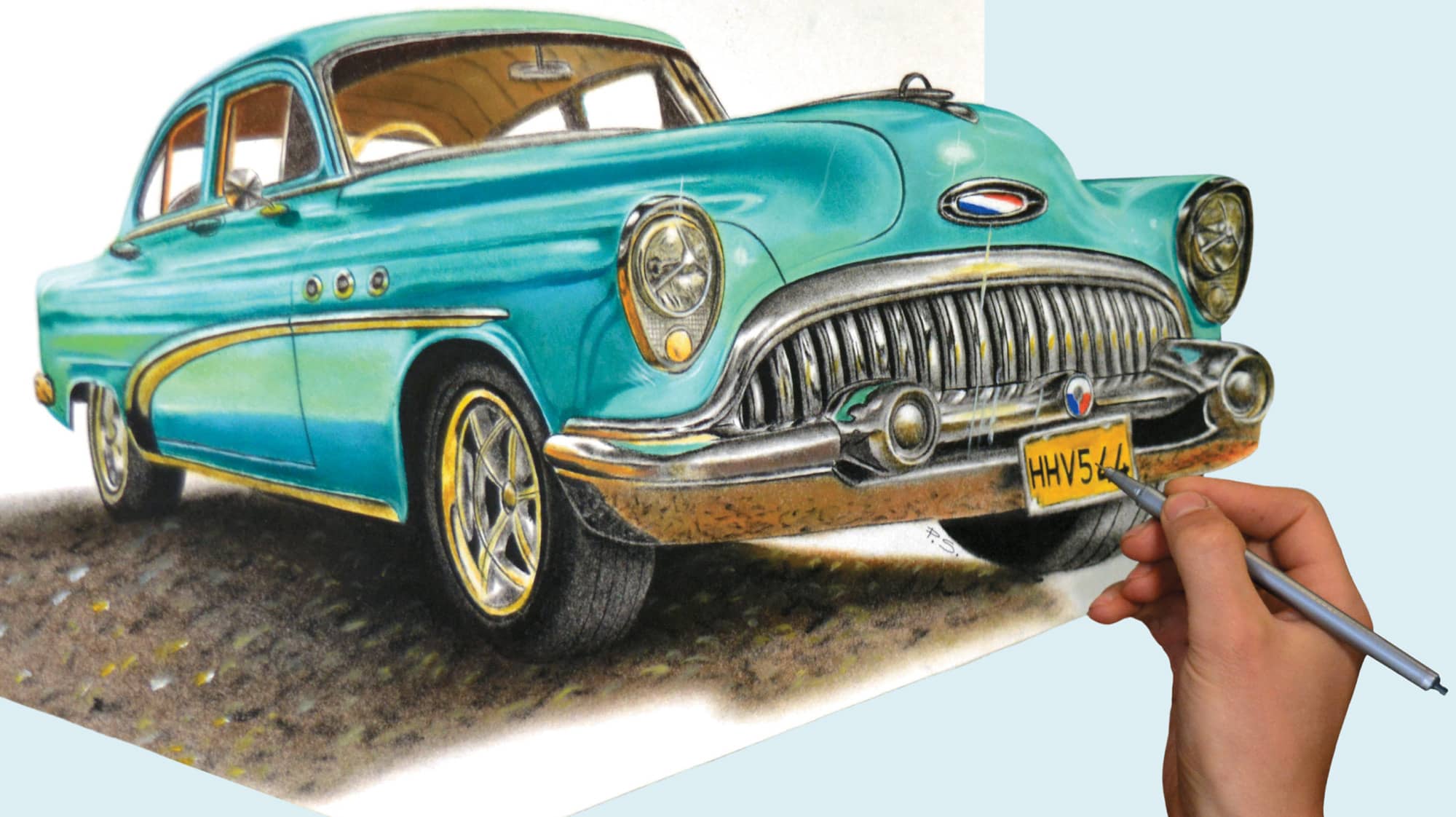 Car - Art of 3D Drawing [Book]