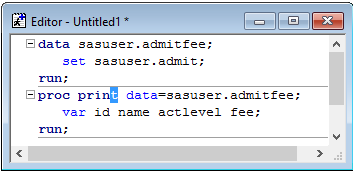 Corrected Program