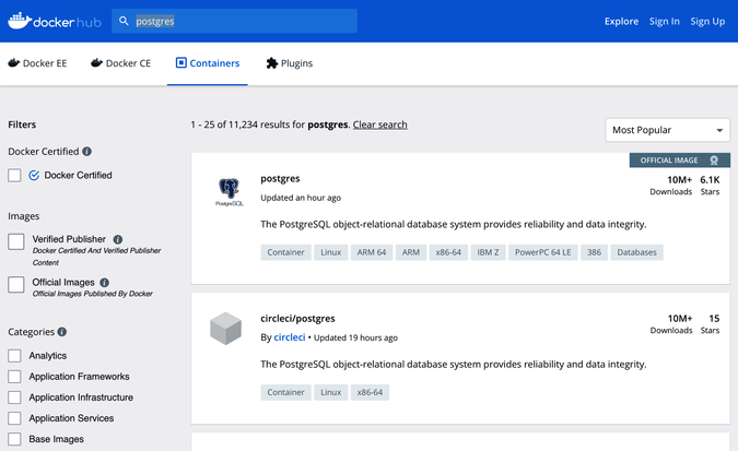 images/dockerhub_postgres_image_search_results.png