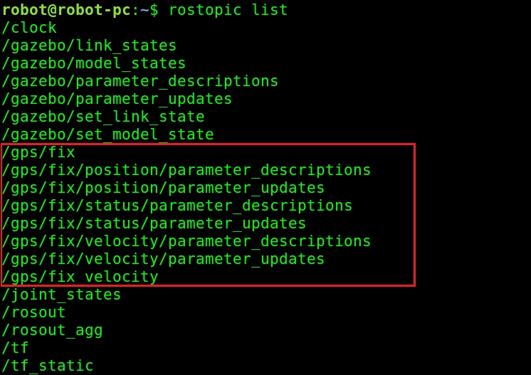 Simulating GPS in Gazebo