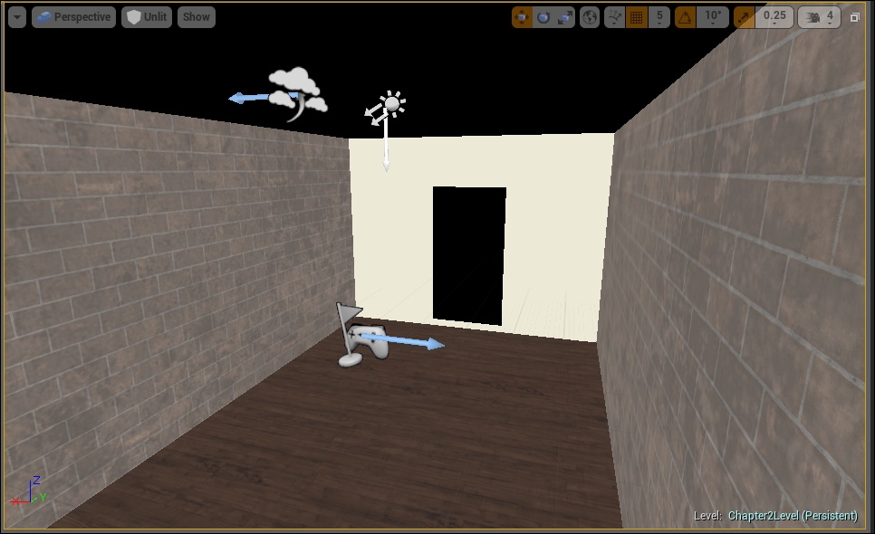 Adding materials to the walls