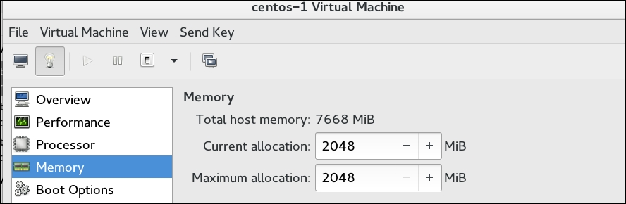 Memory allocation
