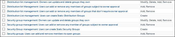 Modifying MPRs for group management