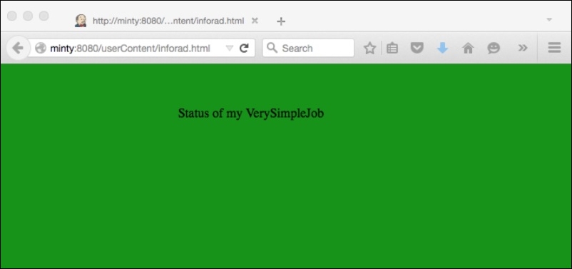 Jenkins as a web server – the userContent directory