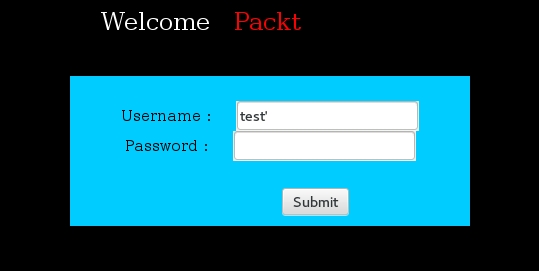Handling injections in a POST request