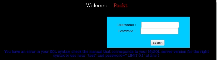 Handling injections in a POST request