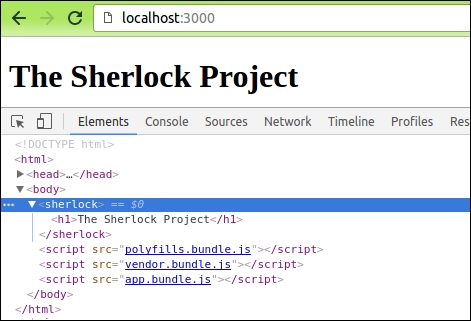 Running the web server