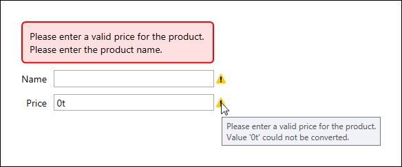 Avoiding UI-based validation errors