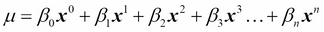 Polynomial regression