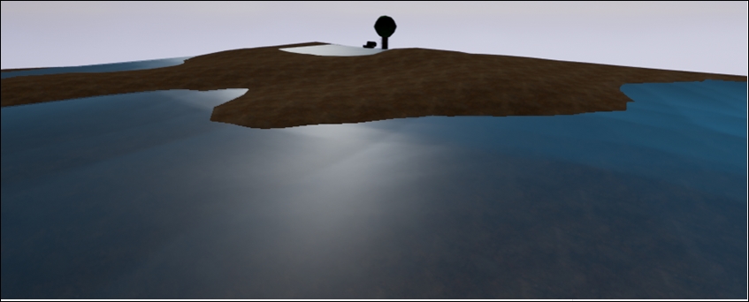 Reflectance dependent on the viewing angle