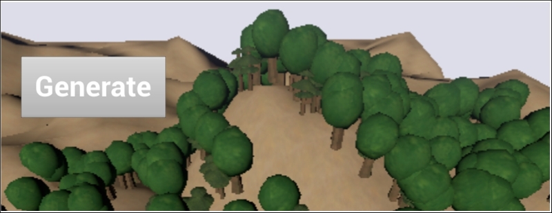 Landscape and Foliage API – Map generation using Landscape and Foliage APIs