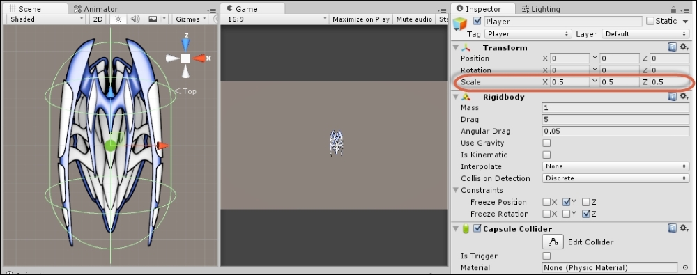 Bounds locking - Unity 5.x By Example [Book]