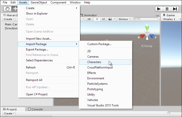 Getting started - Unity 5.x By Example [Book]