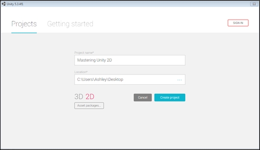 Creating the project