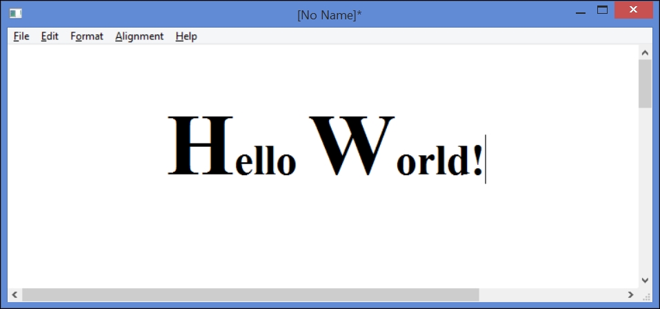 Building a Word Processor