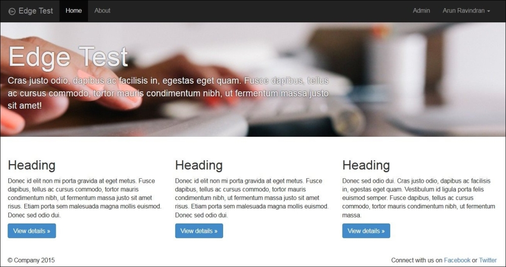Using Bootstrap