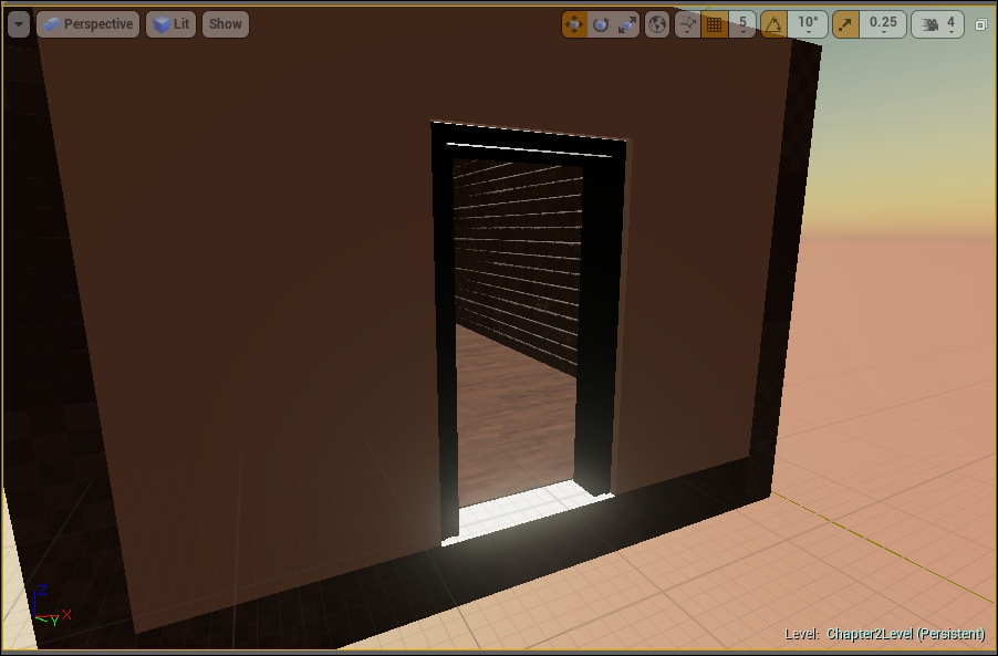 Applying finishing touches to a room