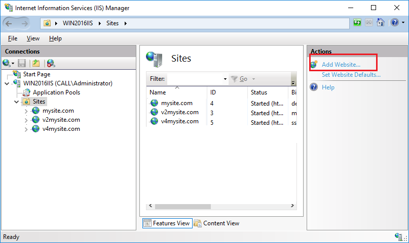 How to do it... - Microsoft IIS 10.0 Cookbook [Book]