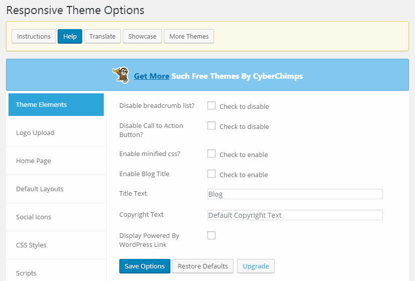 Building options pages - Wordpress Web Application Development - Third ...