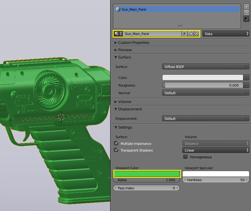 Adding materials and textures