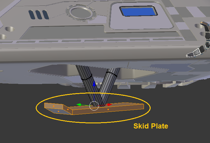 Building the landing gear