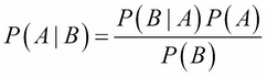 Bayes theorem