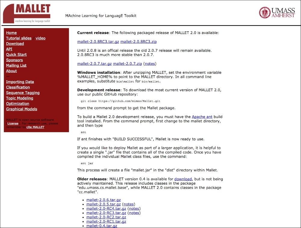 Installing Mallet