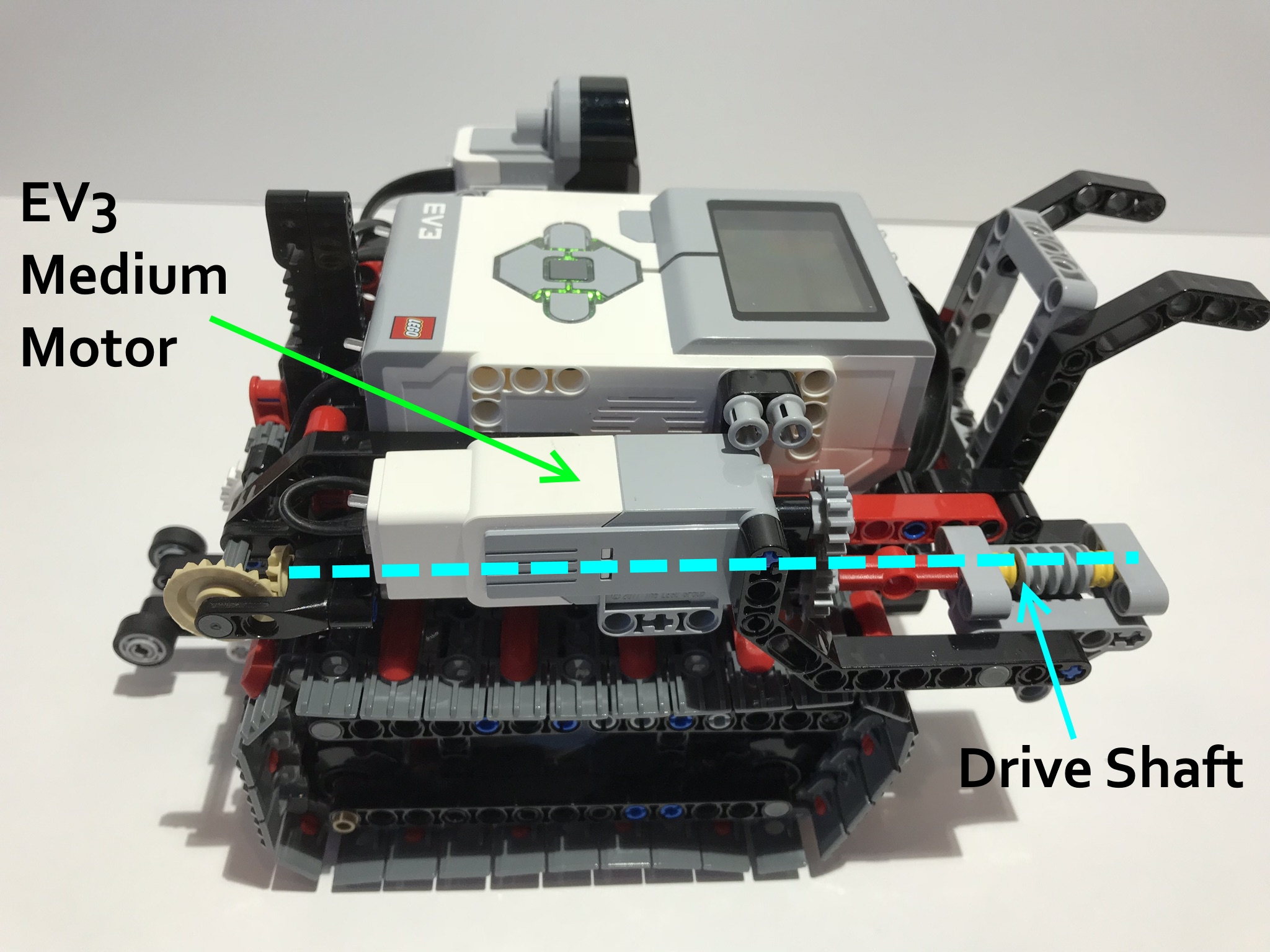 Climbing mechanism - Building Smart LEGO MINDSTORMS EV3 Robots [Book]