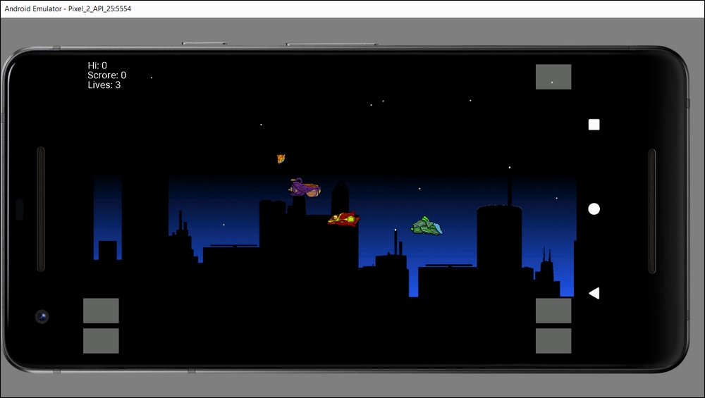 Running the game - Learning Java by Building Android Games - Second ...