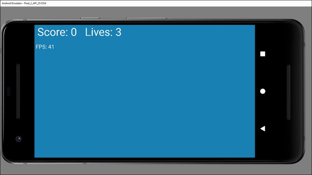 Running the game - Learning Java by Building Android Games - Second ...