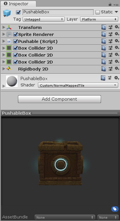 Pushable box - Hands-On Game Development without Coding [Book]
