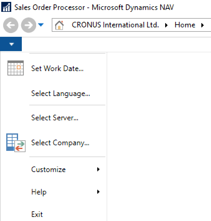 Connecting to the new server instance - Microsoft Dynamics NAV ...