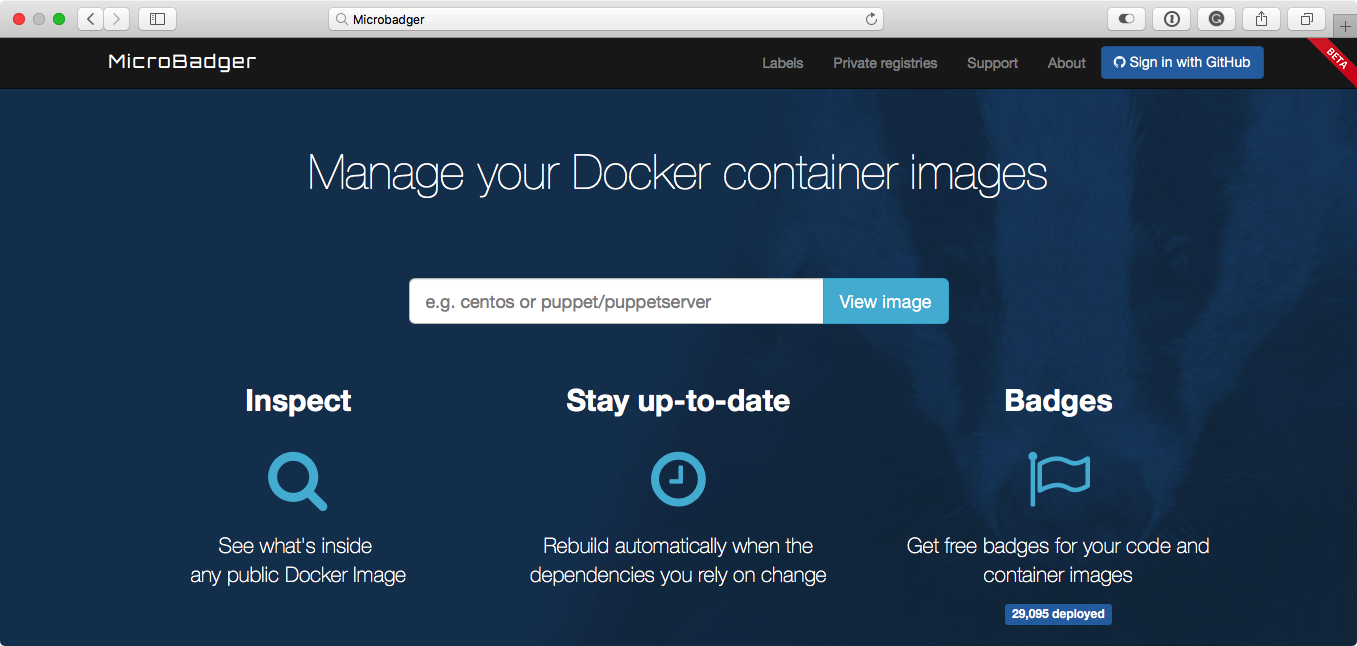 Microbadger - Mastering Docker - Third Edition [Book]