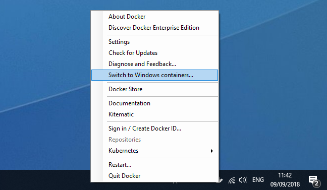 Windows 10 Professional - Mastering Docker - Third Edition [Book]