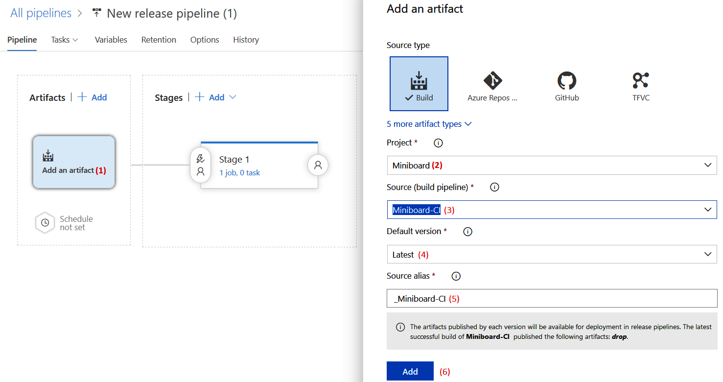 Creating artifacts and release triggers - Implementing Azure DevOps ...