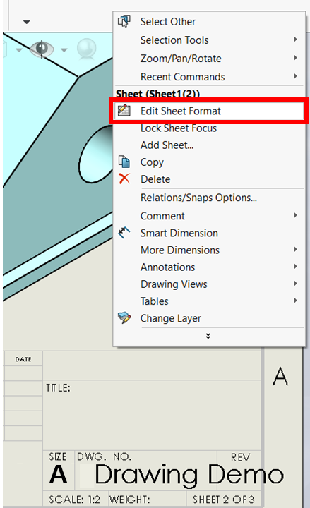Editing the information block - Learn SOLIDWORKS 2020 [Book]