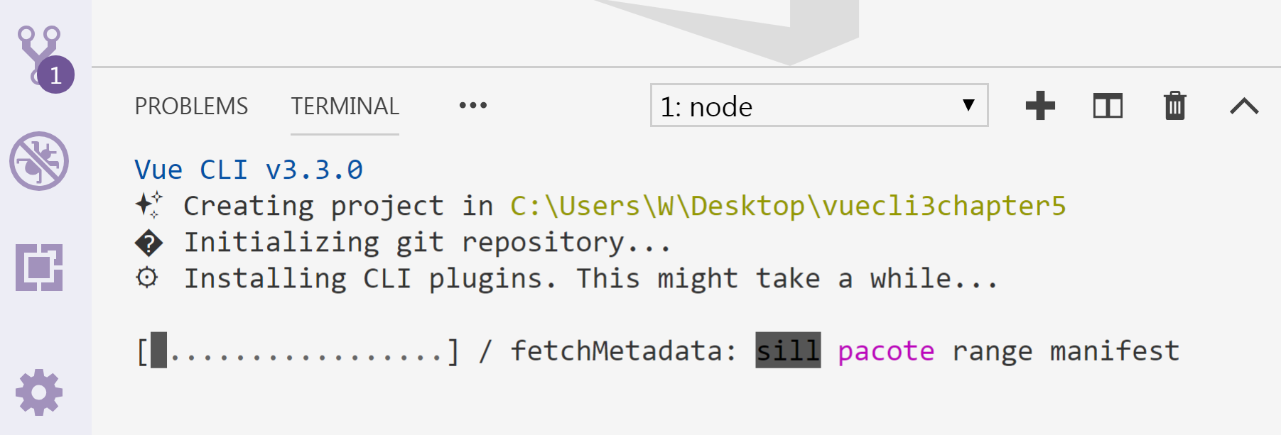 Installing all the plugins for our new project - Vue CLI 3 Quick Start ...
