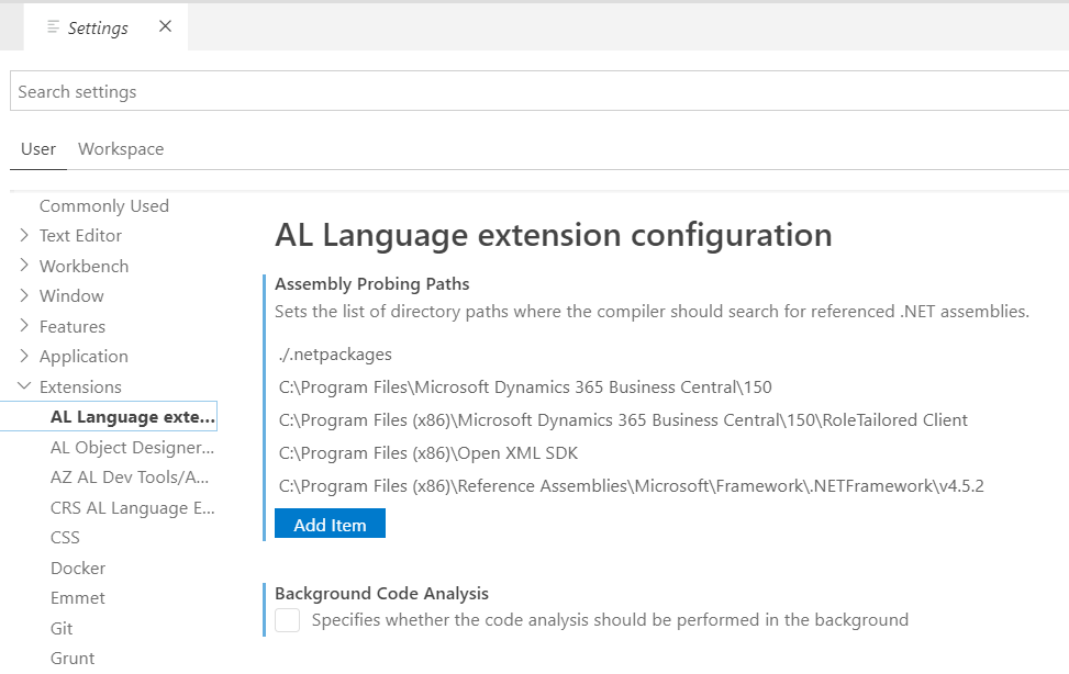 Understanding AL Language extension configuration - Mastering Microsoft ...