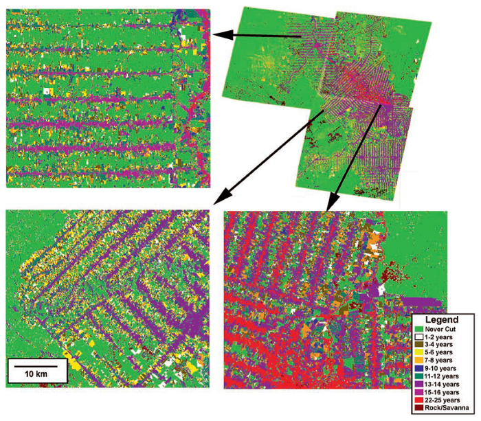 Change detection - Learning Geospatial Analysis with Python - Third ...